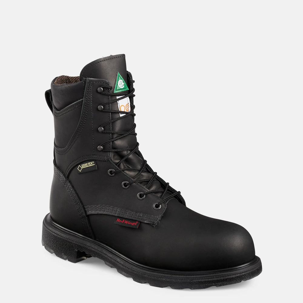 Red Wing Shoes | SuperSole® 2.0 8-inch Insulated, Waterproof CSA Safety Toe Boot Black 2416