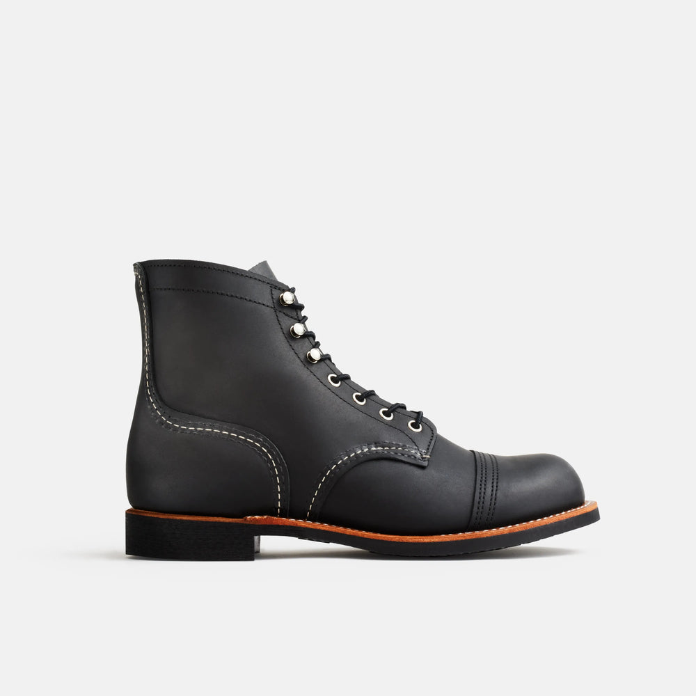 Red Wing Shoes | Iron Ranger 6-Inch Boot in Black Leather 8084