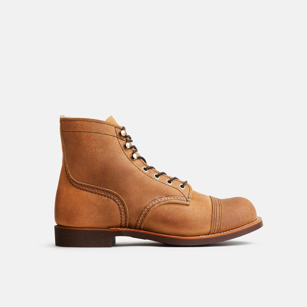 Red Wing Shoes | Iron Ranger 6-Inch Boot in Light Brown Leather 8083
