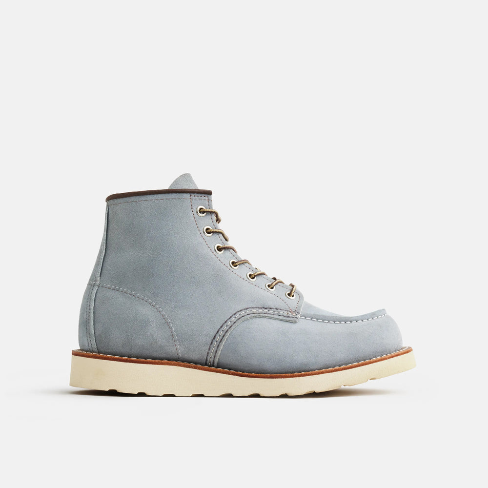Red Wing Shoes | Classic Moc 6-Inch Boot in Blue Leather 8800 | Red Wing Heritage