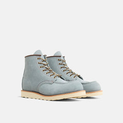 Red Wing Shoes | Classic Moc 6-Inch Boot in Blue Leather 8800 | Red Wing Heritage