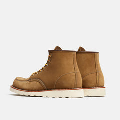 Red Wing Shoes | Classic Moc 6-Inch Boot in Olive Leather 8881 | Red Wing Heritage