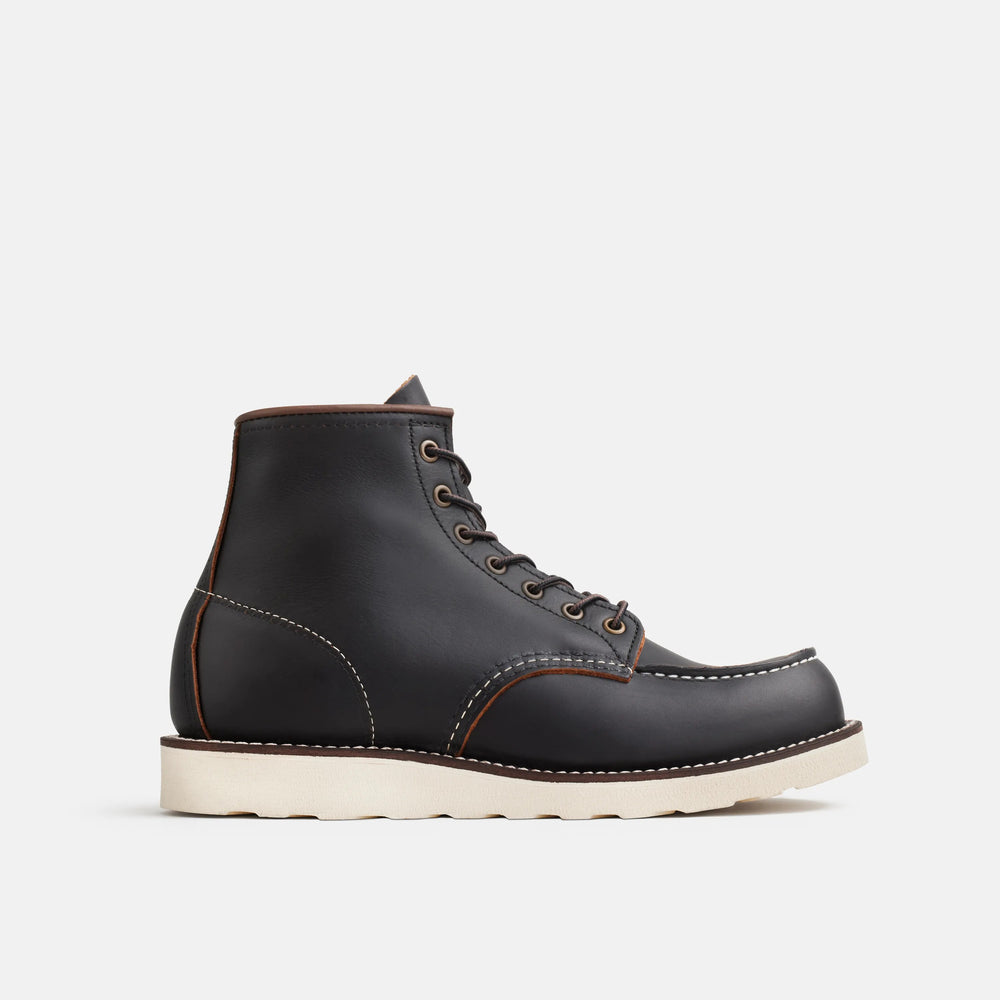 Red Wing Shoes | Classic Moc 6-Inch Boot in Black Leather 8849