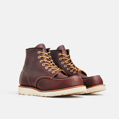 Red Wing Shoes | Classic Moc 6-Inch Boot in Dark Brown Leather 8138
