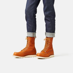 Red Wing Shoes | 8-Inch Classic Moc Boot in Brown Leather 877