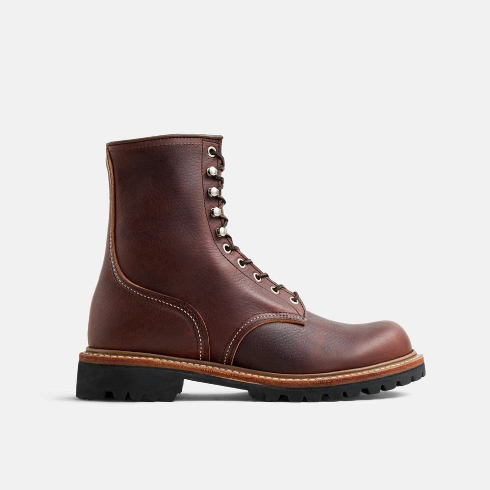 Red Wing Shoes | Logger Boot in Briar Oil Slick Leather 4585 | Red Wing Heritage