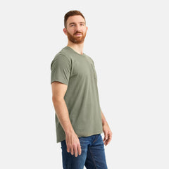 Red Wing Shoes | Short Sleeve Pocket T-Shirt in Olive Green 98473