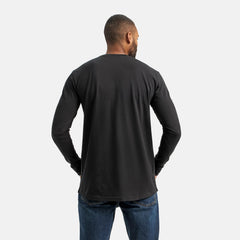 Red Wing Shoes | Long Sleeve Classic Pocket Tee in Black 98474