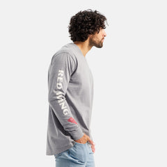 Red Wing Shoes | Long Sleeve Classic Pocket Tee in Heather Gray 98475 | Red Wing