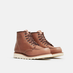 Red Wing Shoes | 6-Inch Classic Moc Short Boot in Mocha Leather 3426 | Red Wing Heritage