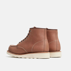Red Wing Shoes | 6-Inch Classic Moc Short Boot in Mocha Leather 3426 | Red Wing Heritage