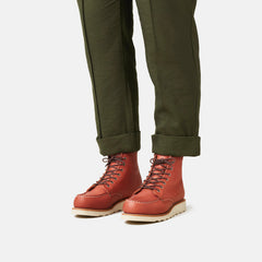 Red Wing Shoes | 6-Inch Classic Moc Short Boot in Auburn Leather 3425 | Red Wing Heritage