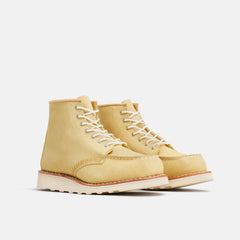 Red Wing Shoes | 6-Inch Classic Moc Short Boot in Yellow Leather 3423 | Red Wing Heritage