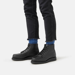 Red Wing Shoes | 6-Inch Classic Moc Short Boot in Black Leather 3380 | Red Wing Heritage