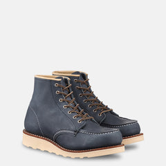 Red Wing Shoes | 6-Inch Moc Short Boot in Blue Leather 3353 | Red Wing Heritage