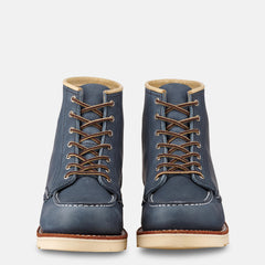 Red Wing Shoes | 6-Inch Moc Short Boot in Blue Leather 3353 | Red Wing Heritage