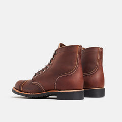 Red Wing Shoes | Iron Ranger Short Boot in Dark Brown Leather 3365 | Red Wing Heritage
