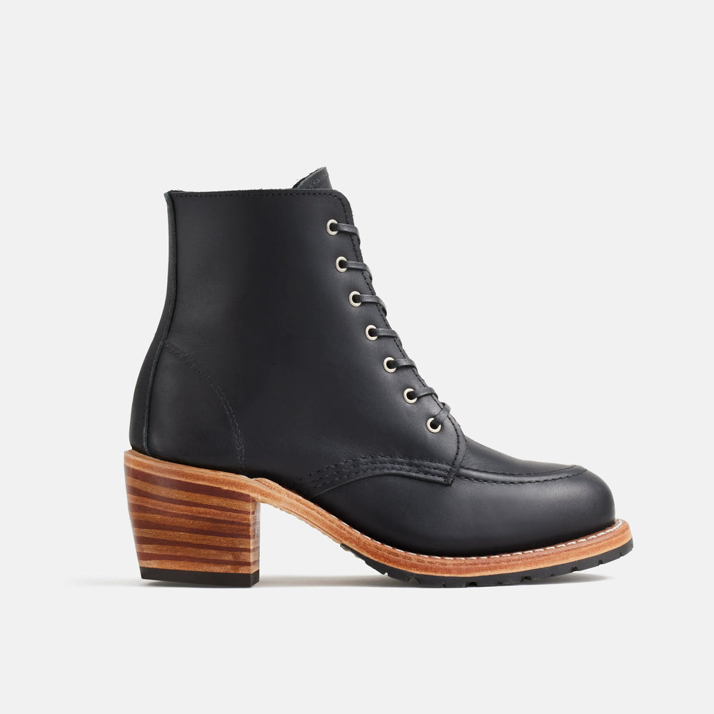 Red Wing Shoes | Clara Heeled Boot in Black Leather 3405 | Red Wing Heritage