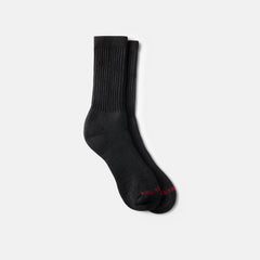 Red Wing Shoes | Unisex Acrylic Blend Crew Sock in Black 97308