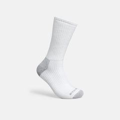 Red Wing Shoes | Unisex Cotton Blend Crew Sock in White 97265