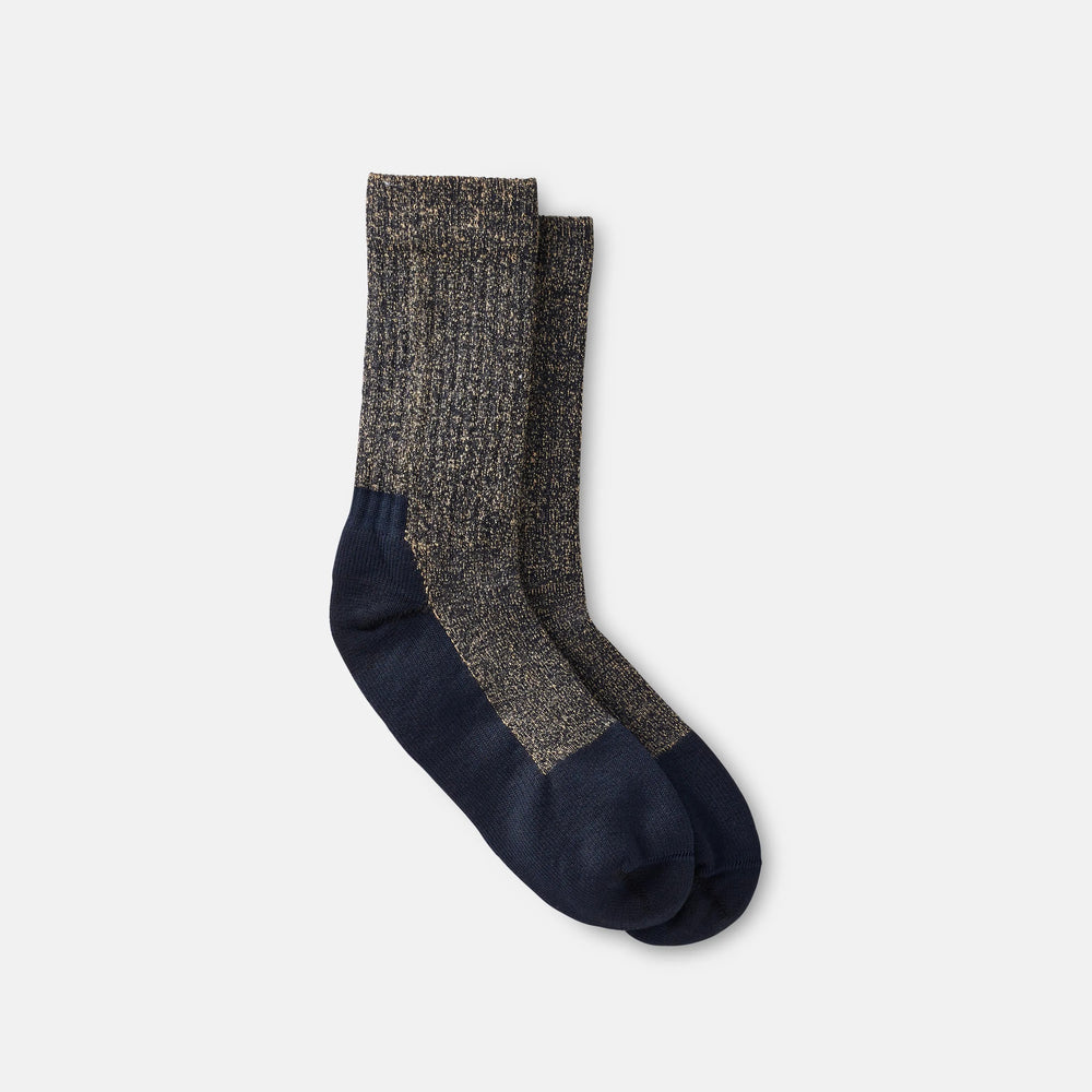 Red Wing Shoes | Unisex Deep Toe-Capped Crew Sock in Navy 97653 | Red Wing Heritage