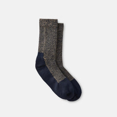 Red Wing Shoes | Unisex Deep Toe-Capped Crew Sock in Navy 97653 | Red Wing Heritage