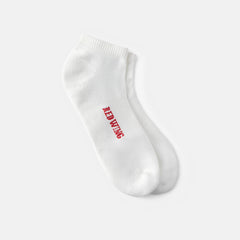 Red Wing Shoes | Unisex Breeze Nylon Low Cut Crew Sock in White 97302