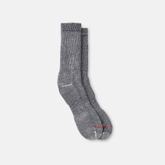 Red Wing Shoes | Unisex Full Crew Socks in Charcoal 97165 | Red Wing Heritage