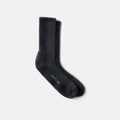 Red Wing Shoes | Unisex Merino Wool Blend Crew Sock in Black 97362