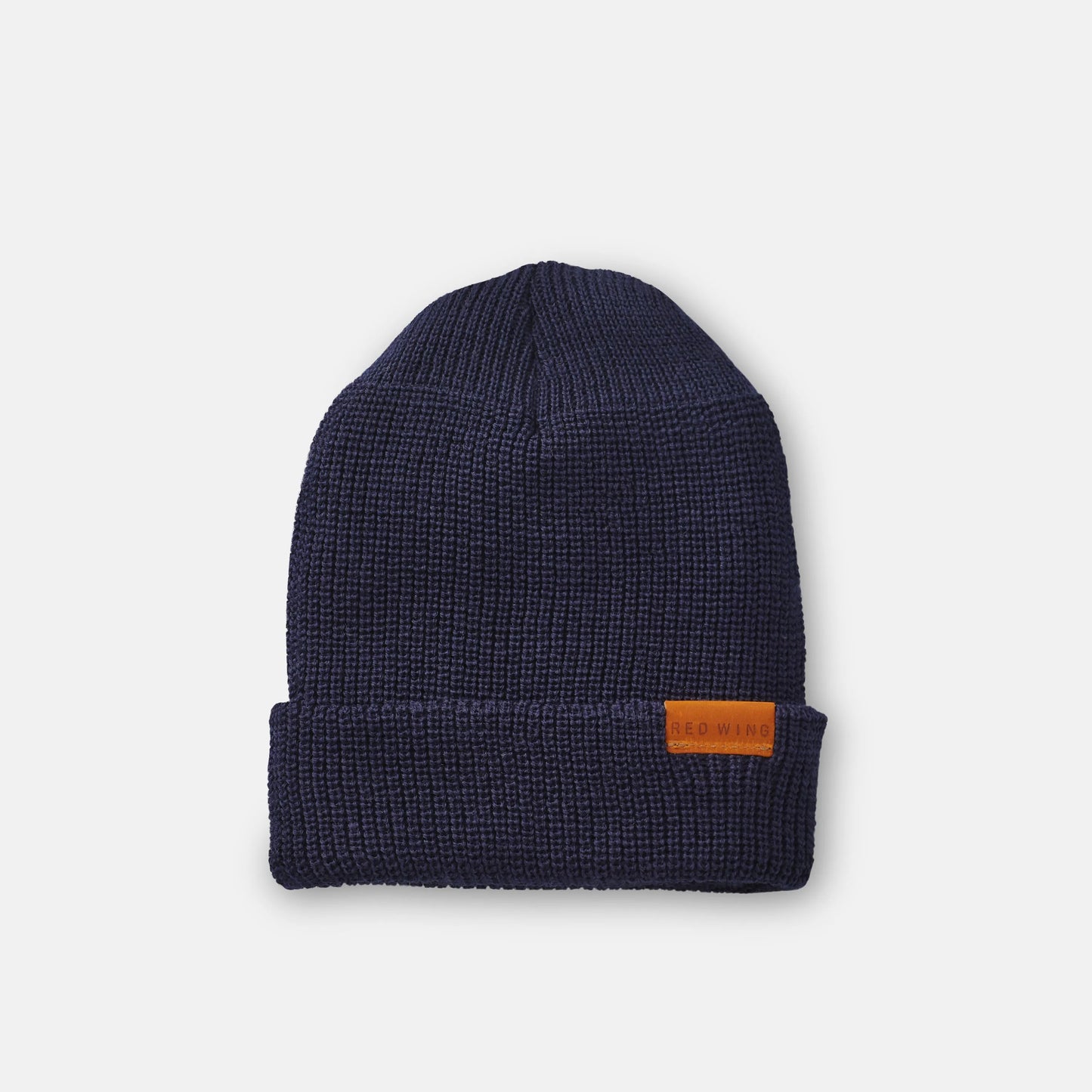 Red Wing Shoes | Unisex Merino Wool Knit Hat in Navy 97490 | Red Wing Heritage