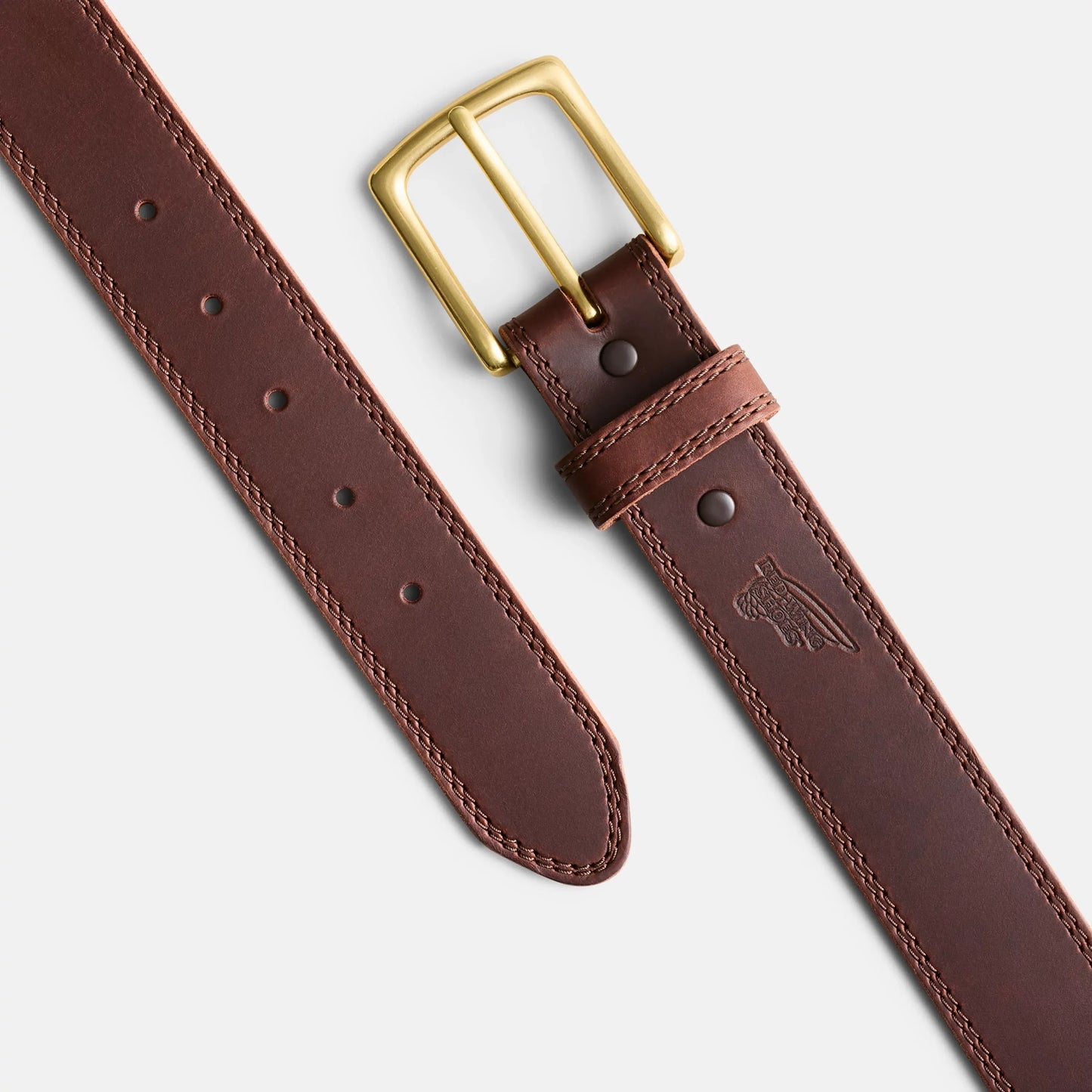 Red Wing Shoes | Belt in Brown Frontenac Leather 96524