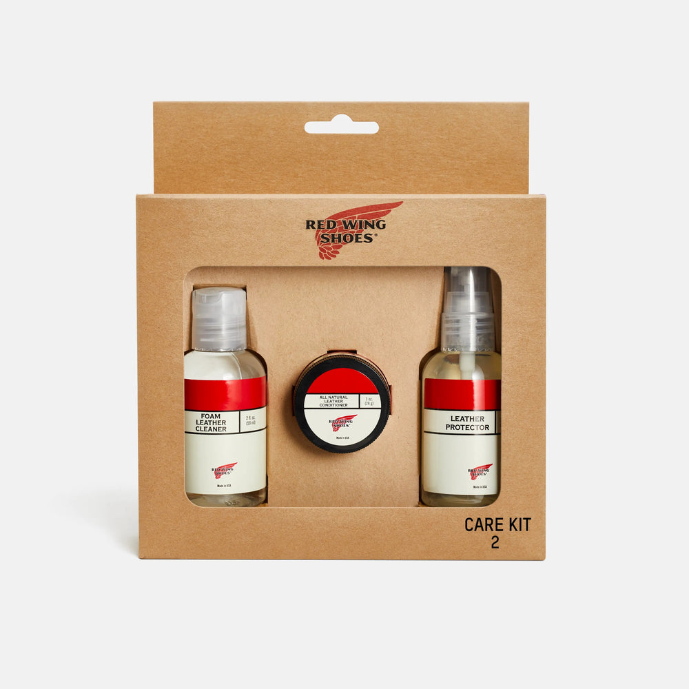 Red Wing Shoes | Mini Care Kit #2 for Full Grain or Nubuck Leathers 98018