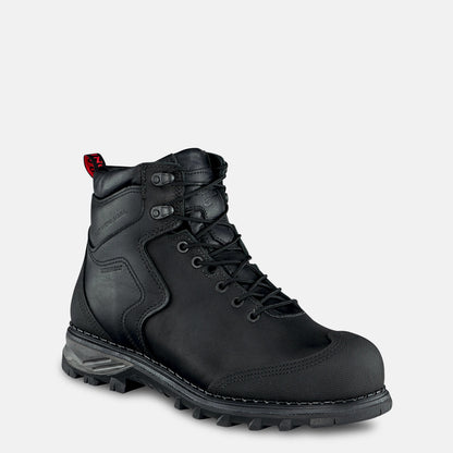 Red Wing Shoes | Burnside 6-inch Waterproof Safety Toe Boot Black 2411