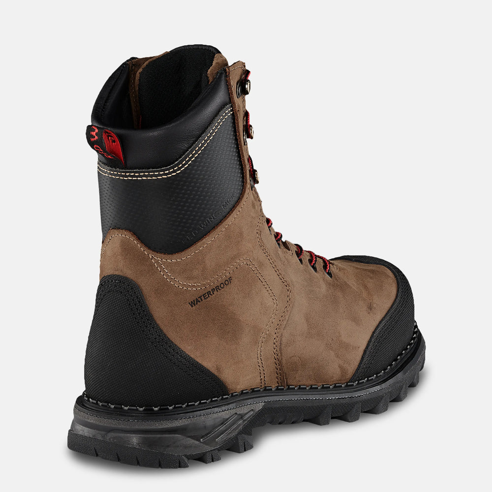 Red Wing Shoes | Burnside 8-inch Waterproof, CSA Safety Toe Boot 3520