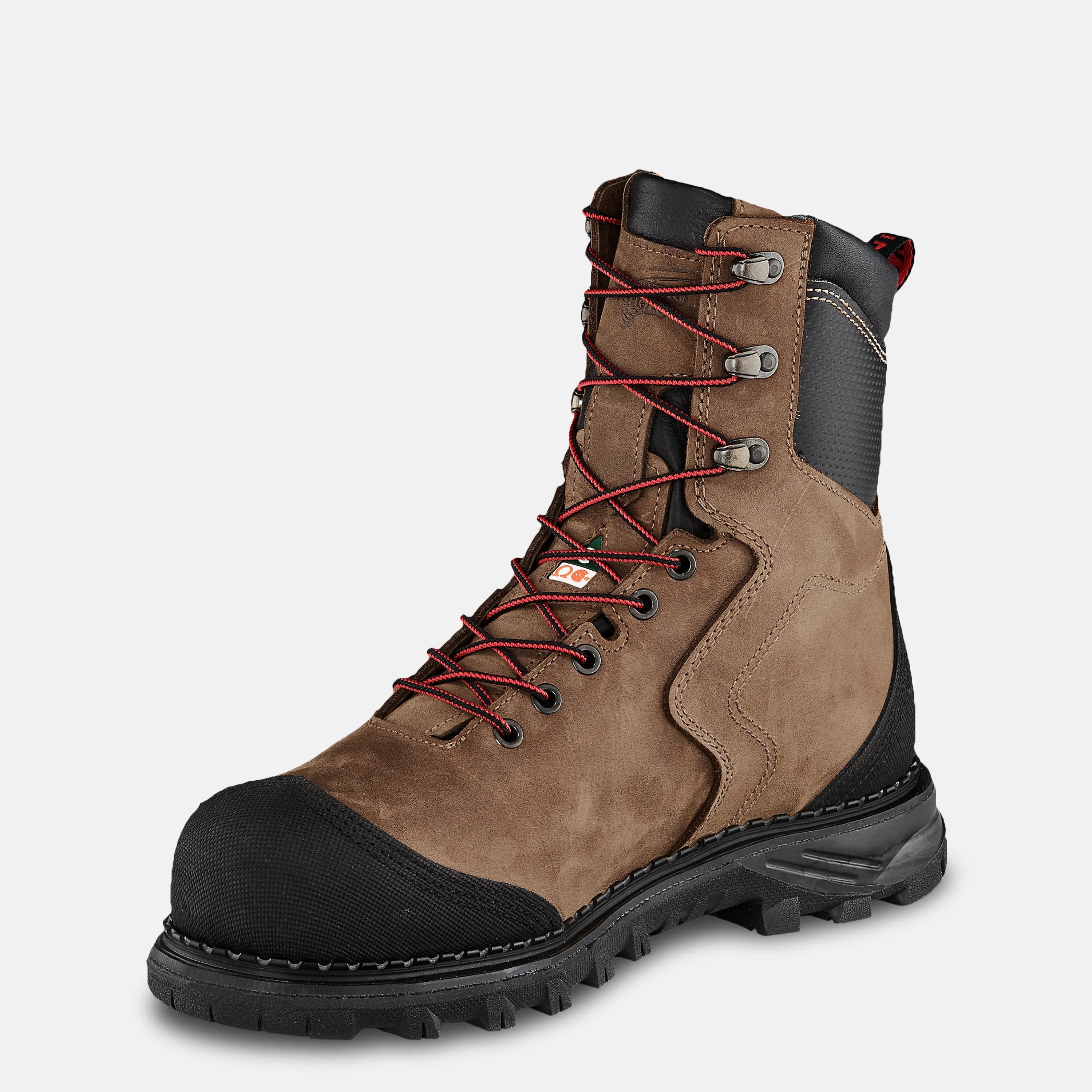Red Wing Shoes | Burnside 8-inch Waterproof, CSA Safety Toe Boot 3520