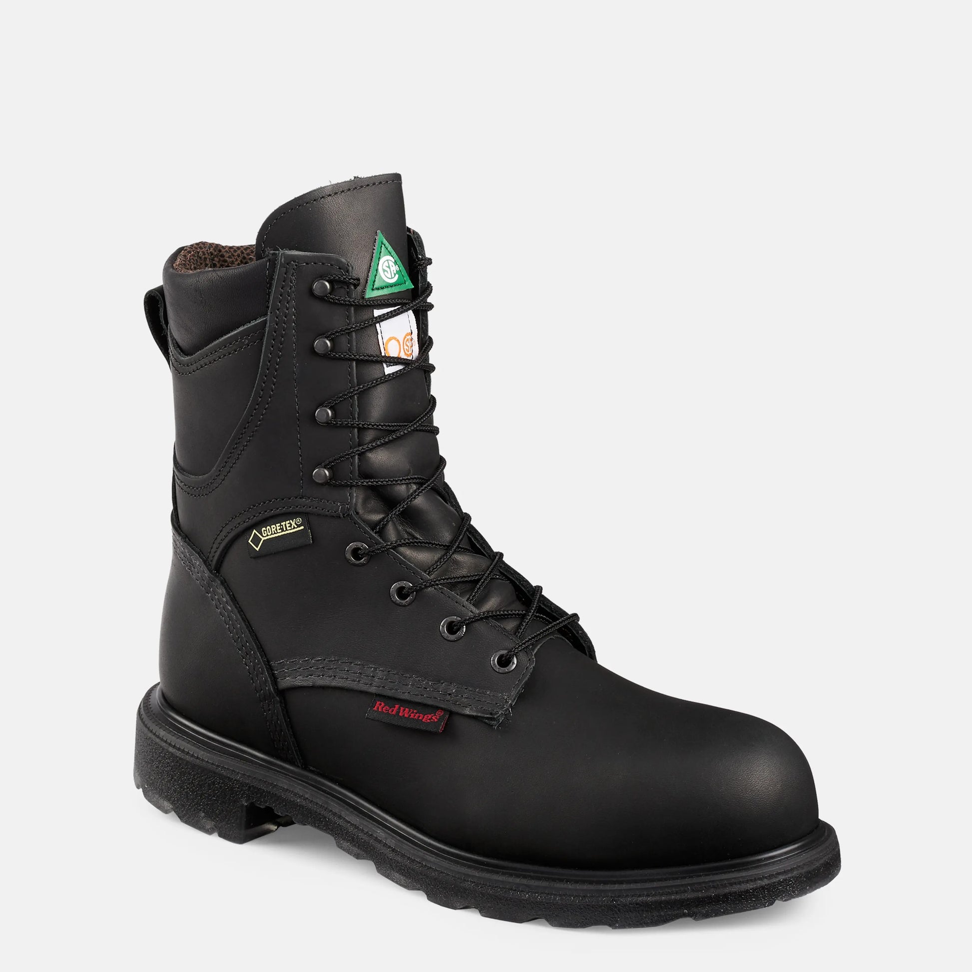 Red Wing Shoes | SuperSole® 2.0 8-inch Insulated, Waterproof CSA Safety Toe Boot Black 2416