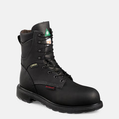 Red Wing Shoes | SuperSole® 2.0 8-inch Insulated, Waterproof CSA Safety Toe Boot Black 2416