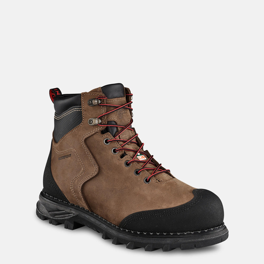 Red Wing Shoes | Burnside 6-inch Waterproof, CSA Safety Toe Boot 3517