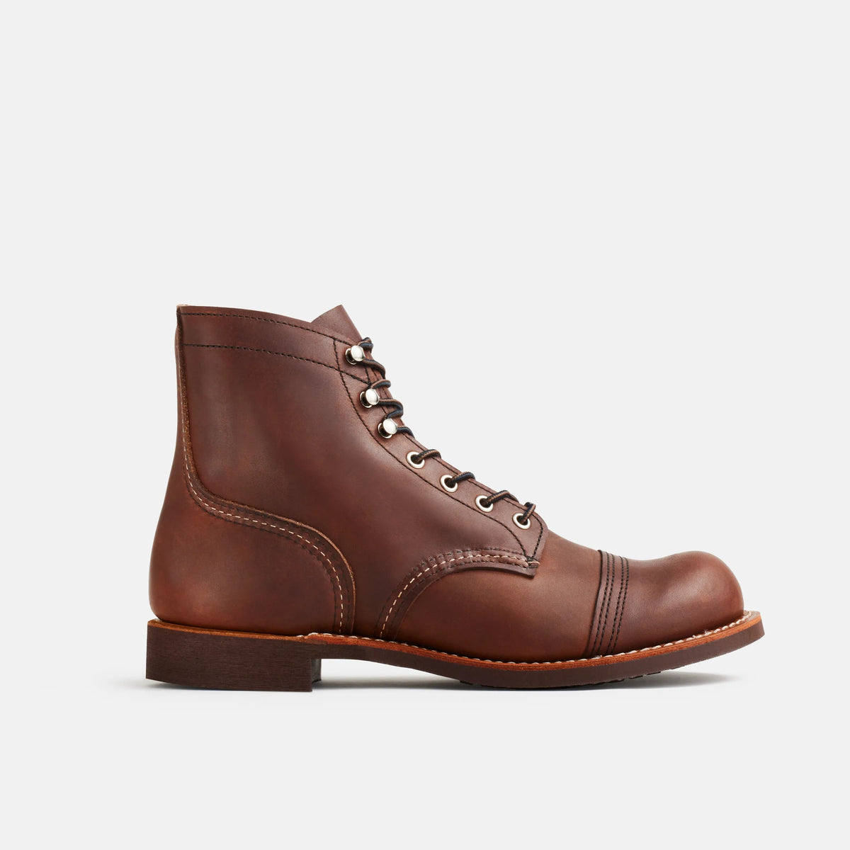Red Wing Shoes | Iron Ranger 6-Inch Boot in Dark Brown Leather 8111