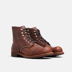 Red Wing Shoes | Iron Ranger 6-Inch Boot in Dark Brown Leather 8111