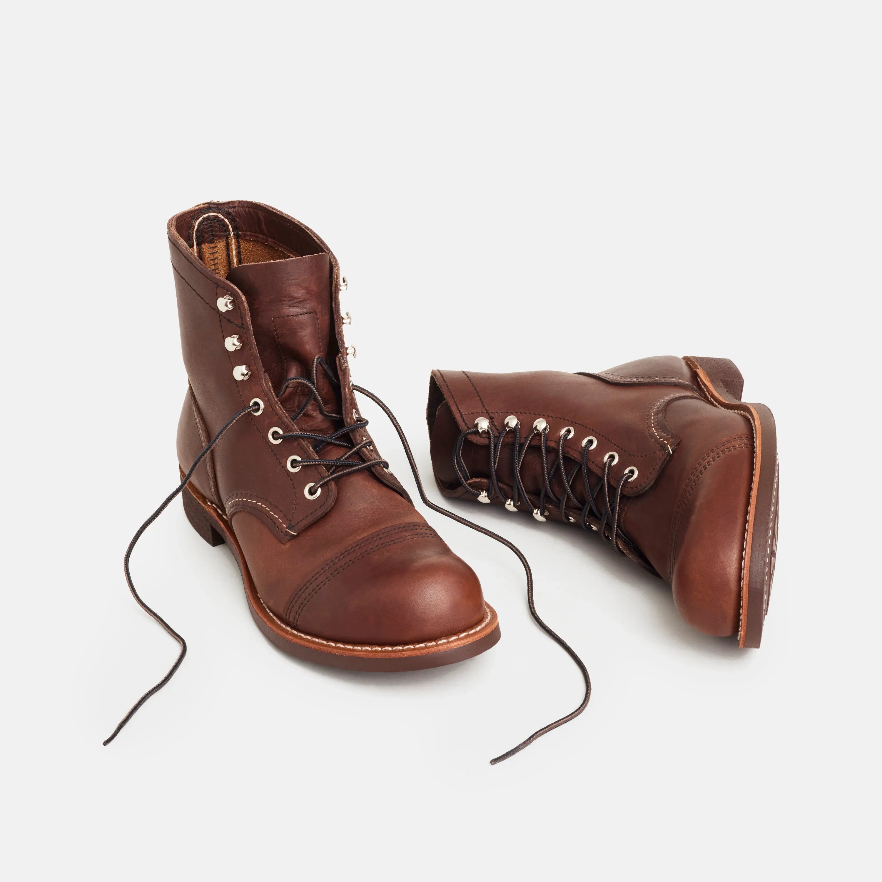 Red Wing Shoes | Iron Ranger 6-Inch Boot in Dark Brown Leather 8111