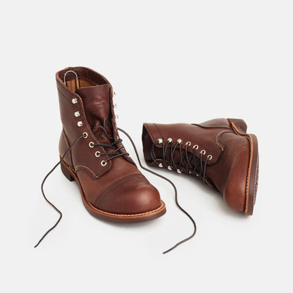 Red Wing Shoes | Iron Ranger 6-Inch Boot in Dark Brown Leather 8111