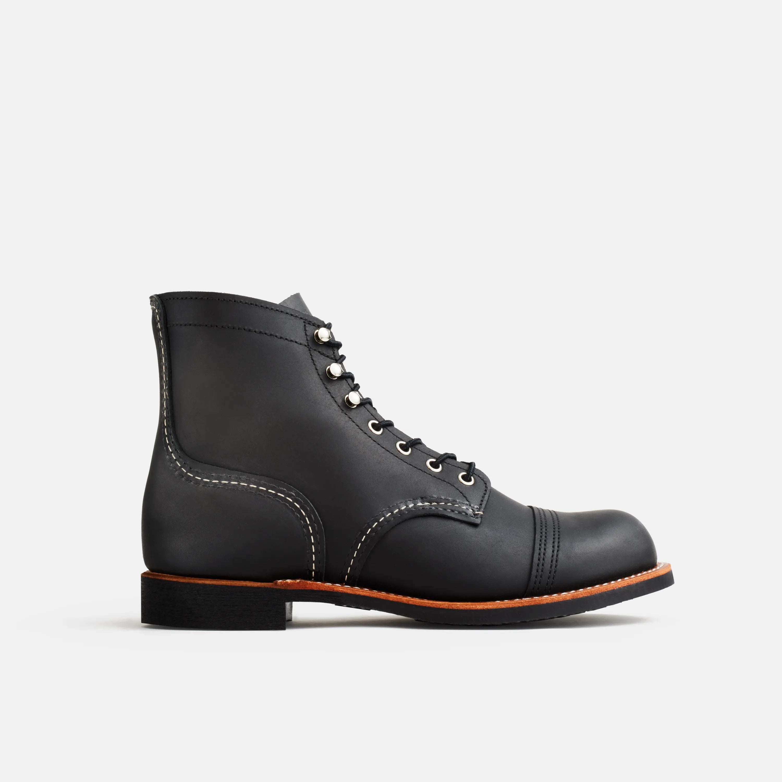 Red Wing Shoes | Iron Ranger 6-Inch Boot in Black Leather 8084