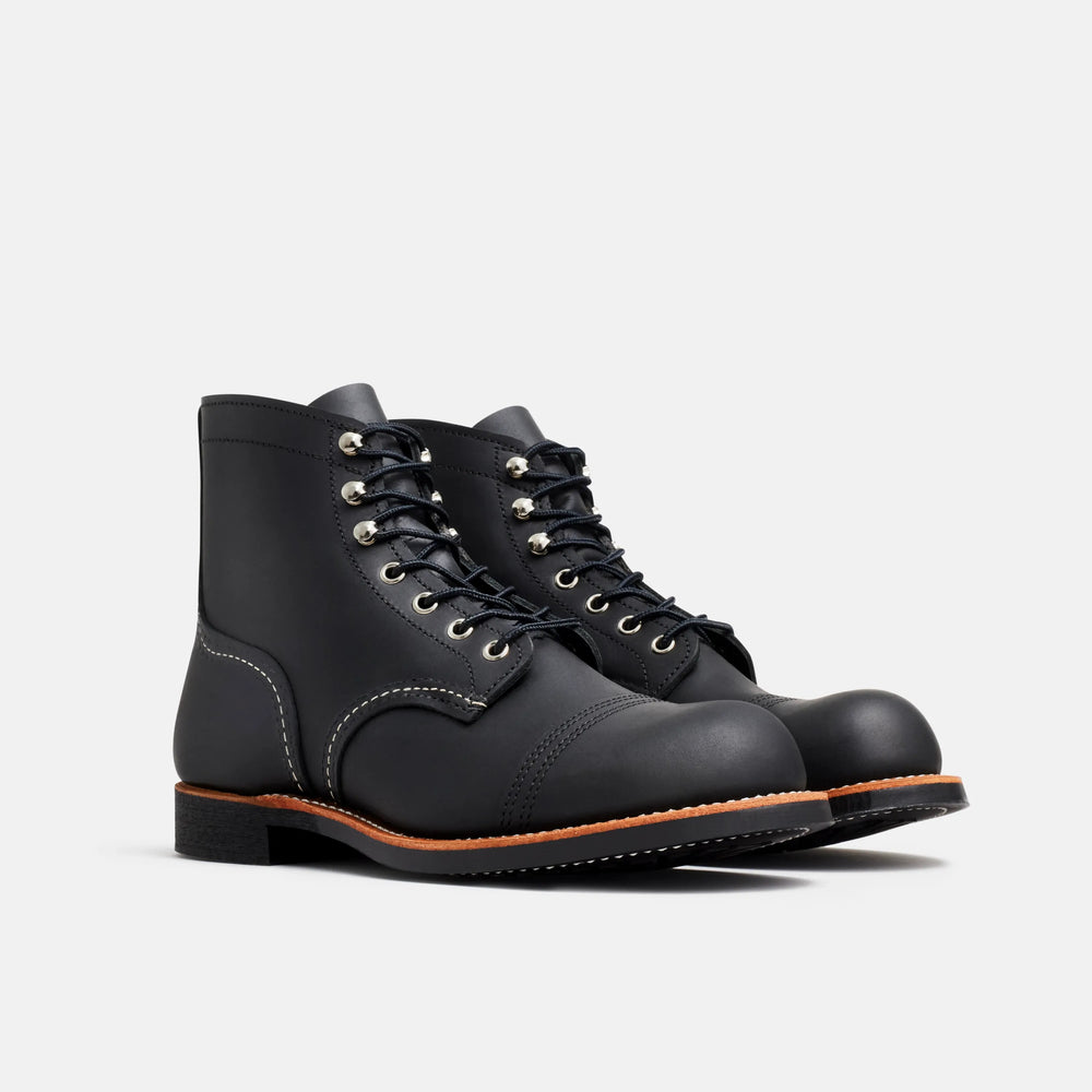 Red Wing Shoes | Iron Ranger 6-Inch Boot in Black Leather 8084
