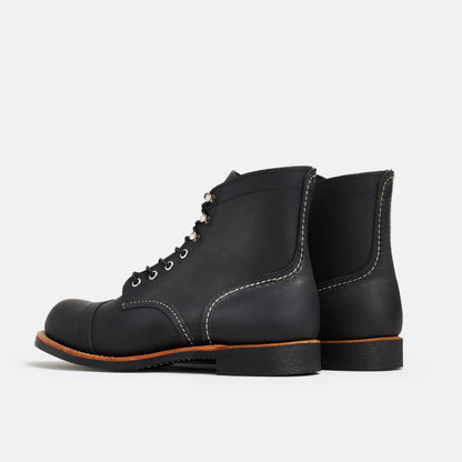 Red Wing Shoes | Iron Ranger 6-Inch Boot in Black Leather 8084