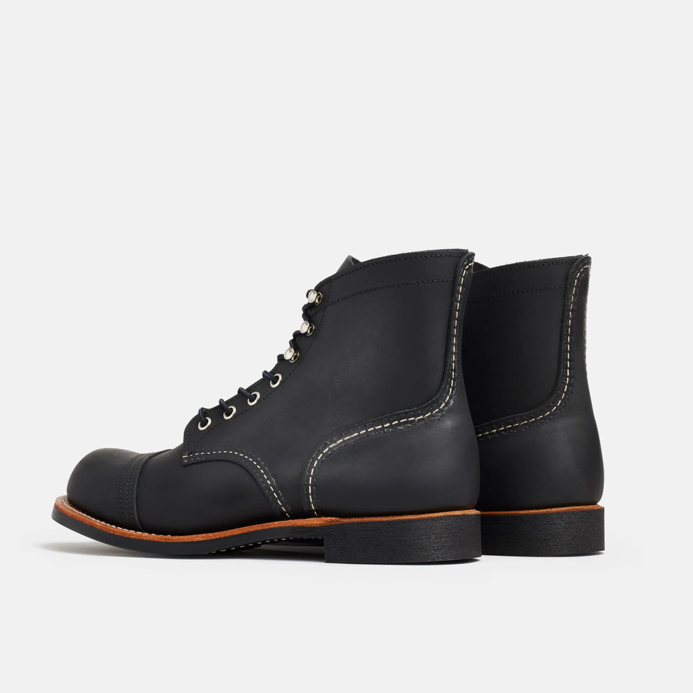 Red Wing Shoes | Iron Ranger 6-Inch Boot in Black Leather 8084