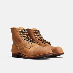 Red Wing Shoes | Iron Ranger 6-Inch Boot in Light Brown Leather 8083