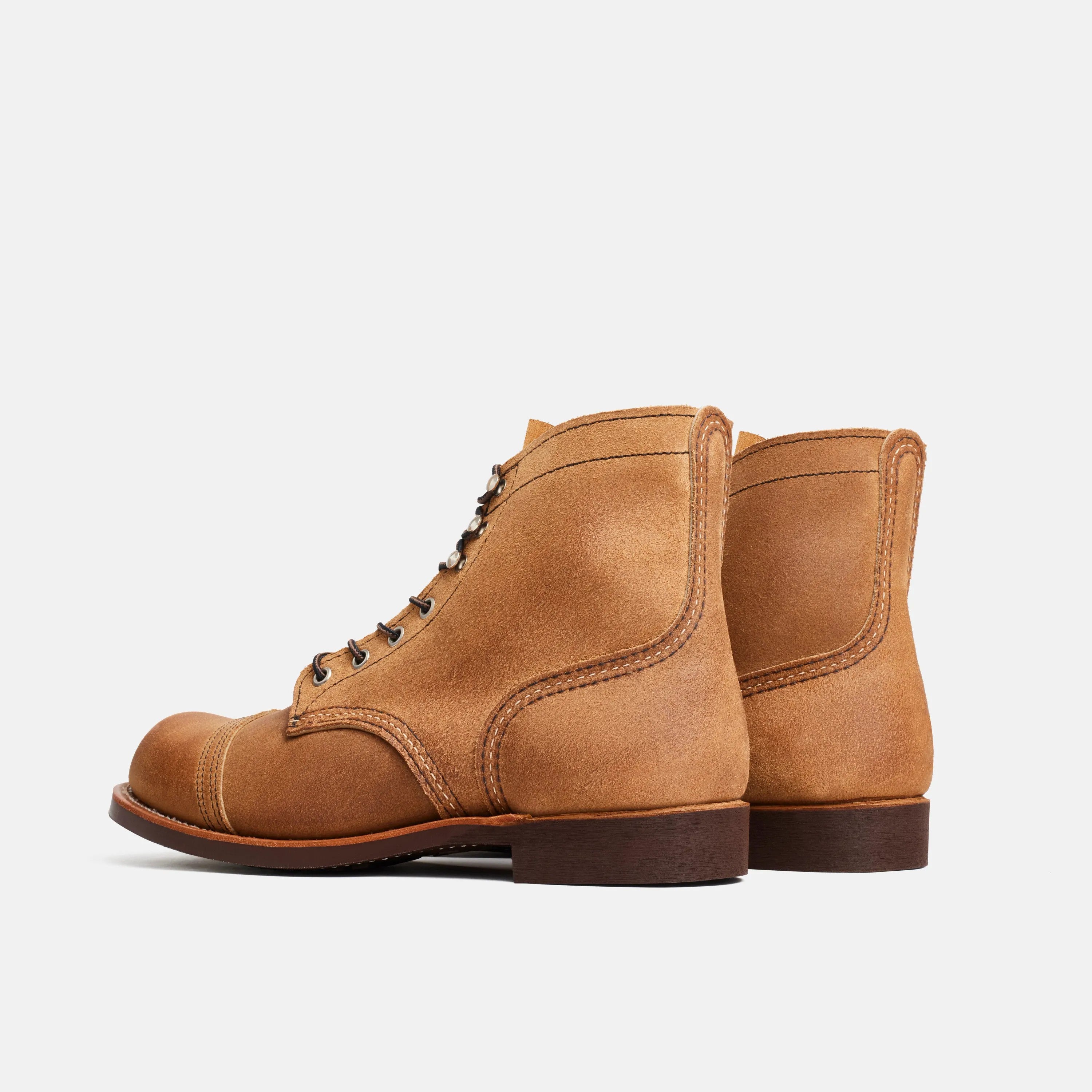 Red Wing Shoes | Iron Ranger 6-Inch Boot in Light Brown Leather 8083