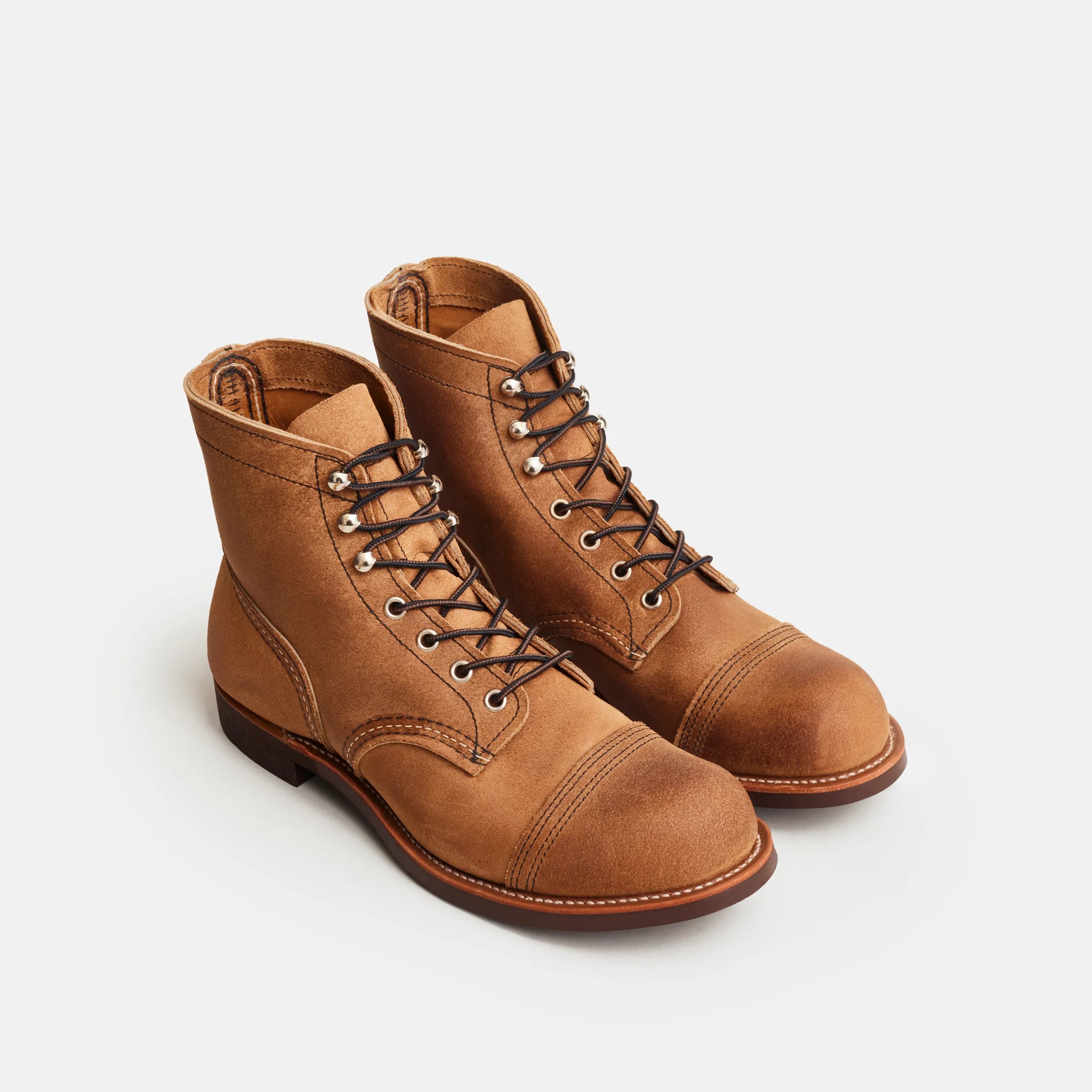 Red Wing Shoes | Iron Ranger 6-Inch Boot in Light Brown Leather 8083