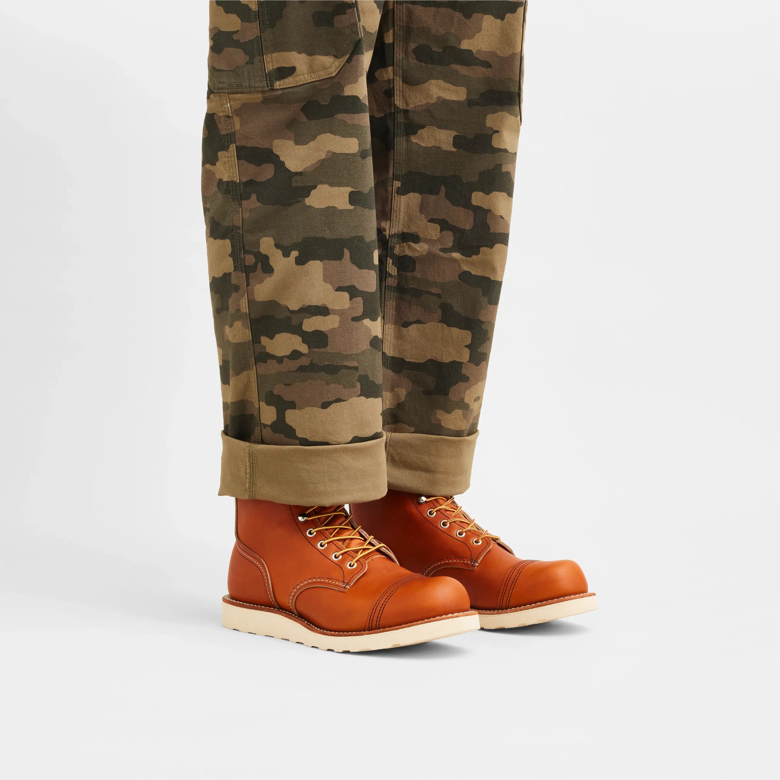 Red Wing Shoes | Iron Ranger Traction Tred in Brown Leather 8089 | Red Wing Heritage